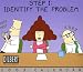 Book Step 1:Identify the Problem Dilbert 2003 Block Calendar