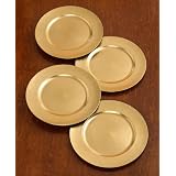 Charter Club Gold Charger Plates, Set of 4 by Charter Club
