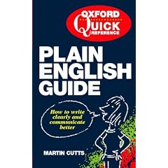 The Quick Reference Plain English Guide (Oxford quick reference)