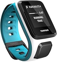 TomTom Runner 2 Cardio + Musik GPS Uhr wei&szlig;/blau Gr. S