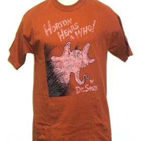 Horton Hears A Who By Dr. Seuss Original Childeren’s Book Cover Vintage T-shirt