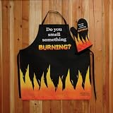Review Charcoal Companion CC5057 / Charcoal Companion CC5057 Barbecue Apron and BBQ of Oven Mitt Set