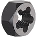 Union Butterfield 2025(UNC) Carbon Steel Hexagon Threading Die, Uncoated (Bright) Finish, 5/8"-11 Thread Size