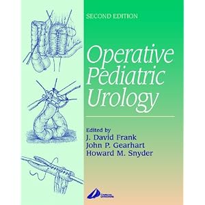 Click here to buy Operative Pediatric Urology by J. David Frank FRCS, John G. Gearhart MD FACS, and Howard M. Snyder III MD.