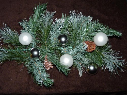 MQ 6x Glas Weihnachtskugeln Christbaumkugeln