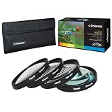 Polaroid Optics 37mm 4 Piece Close Up Filter Set (+1, +2, +4, +10)