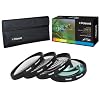 Polaroid 52mm Macro Close Up 4 Piece Filter Kit with Case