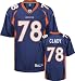 Ryan Clady Jersey: Reebok Navy Replica #78 Denver Broncos Jersey - XX-Large