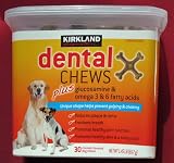 Dental Chews Plus Glucosamine & Omega 3 & 6 Fatty Acids, Chicken Flavored