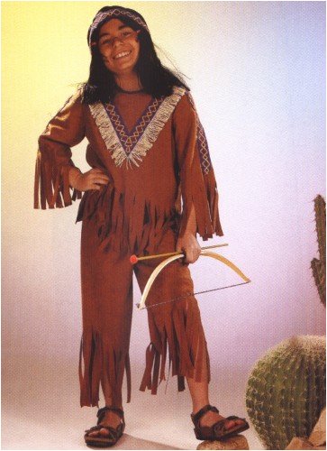 128 Indianer-Anzug