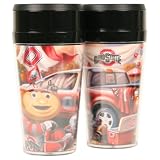NCAA 12oz Full Color Tailgate Travel Mug - Ohio State Buckeyes