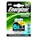 Energizer Rechargeable AA Battery x2 NiMH 2300 mAh 1.2 V Energizer Extreme 634998