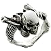 Crawling Skeleton - Sterling Silver Ring