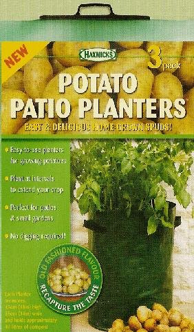 Childrens Toyshop  Outdoor Living : HAXNICKS POTATO PLANTERS - 3 PACK