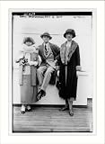 Newswire Photo (S): Bruce Bairnsfather, wife & secy.