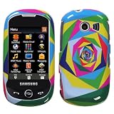 Snap on Hard Skin Shell Cell Phone Protector Cover Case for Samsung A927 Flight II Pop Square Phone