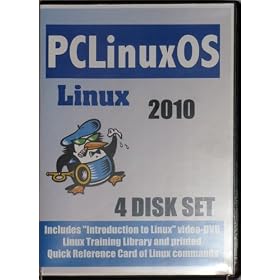 PCLinuxOS 2010 Linux, 4-Disks Installation And Reference Set