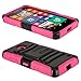 CASEFORMERS Duo Armor HOT PINK for Nokia Lumia 635 Combo Case with Stand and Holster