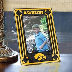  Memory Company Iowa Hawkeyes Art Glass Frame