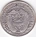 See larger 1953 Republica De Panama 1/4 Bilbao - Cinquentenario, Silver Coin
