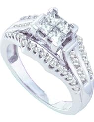 1.00CTW DIAMOND LADIES INVISIBLE RING