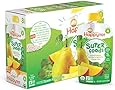 Happy Tot Organics Super Foods, Pears, Mangos and Spinach + Super Chia, 4.22-oz. Pouches (Pack of 16)