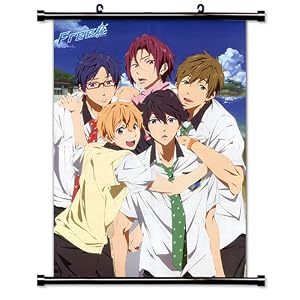 Free! Iwatobi Swim Club Anime Fabric Wall Scroll Poster ...