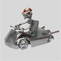 SCHRAUBENMÄNNCHEN Go-Kart * handmade * jedes ein Unikat