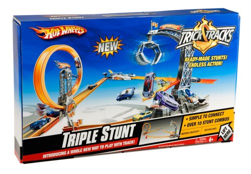 Mattel L8956 - Hot Wheels Trick Tracks Triple Startset