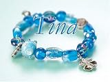 Guetermann / KnorrPrandell 2205068 - Armband Tina blau, Set