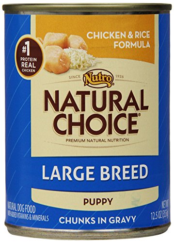 NATURAL CHOICE Large Breed Puppy Chicken and Rice Formula Chunks in Gravy - 12.5 oz. (355 g)