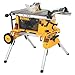 DEWALT DW744XRS 10-inch Job Site Table Saw with Rolling Stand