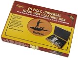 Outers 28 - Piece Universal Wood Gun Cleaning Box (.22 Caliber and up)