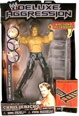 WWE Deluxe Aggression Series 15 Figure Chris Jericho With Ladder by Deluxe Aggression 15