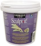 Sargent Art 22-2000 2-Pound White Sculpt-It Resealable Tub