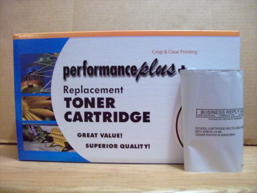 Performance Plus Remanufactured HPCB435A Black Laser Toner Cartridge, Qualtity, Clear, Crisp Printing