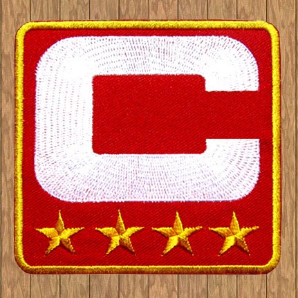 San Francisco 49ers Football Captain C 4 Stars Jersey Patch