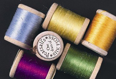Pearsalls Stout Silk Floss 84 Olive Green