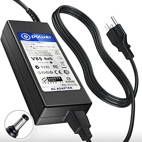 T-Power® Ac Dc adapter for ASUS ALL-IN-ONE PC AIO ET20 ET2002 ET22 ET2203 PC ET16 ET1611PUT; ETP12 ETP1602, ETP1602C; ET20 ET2011AUKB; Asus EeeBox PC EB10 EB1030, EB1033, EB1035, EB1007, EB1007P, EB1012, EB1012P, EB1020, EB1021; EB15 EB1501, EB1501P, EB1503, EB1505; EBXB20 EBXB202 Replacement Switching Power Supply Cord Charger