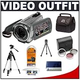 Sony Handycam DCR-SR62 HDD 30GB Wide/16:9 Digital Video Camcorder + 3-Piece Filter Kit (30mm UV/FLD/PL) + Deluxe Photo/Video 57