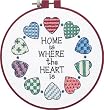 Dimensions Stamped Cross Stitch, Home And Heart
