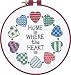 Dimensions Needlecrafts Stamped Cross Stitch, Home And Heart