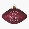 Chicago Bears 3" Glass Baseball Holiday Tree Ornament - NFL Football