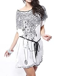 Belted Cocktail Short Party Dress/Mini Dress 