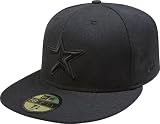 MLB Houston Astros Black on Black 59FIFTY Fitted Cap (7 5/8)
