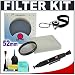 B+W Digital 52mm Circular PL Polarizer MRC Lens Filter + Accessory Kit for Canon, Nikon, Sony, Olympus & Pentax Lenses