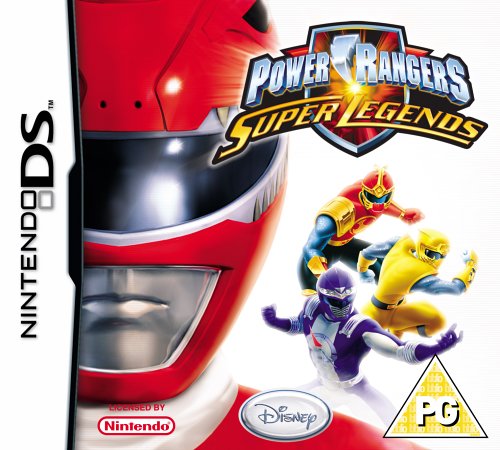 Childrens Toyshop  Third Party New : Power Rangers: Super Legends (Nintendo DS)