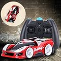 Red Wall Floor Climbing Climber RC Racer Remote Control Racing Car Kid Toy Gift