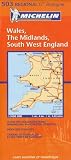 Michelin Map Great Britain: Wales, The Midlands, South West England 503 (Maps/Regional (Michelin))