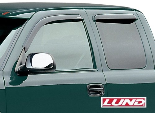 Lund 83627 Smoke Window Visor - 4 Piece